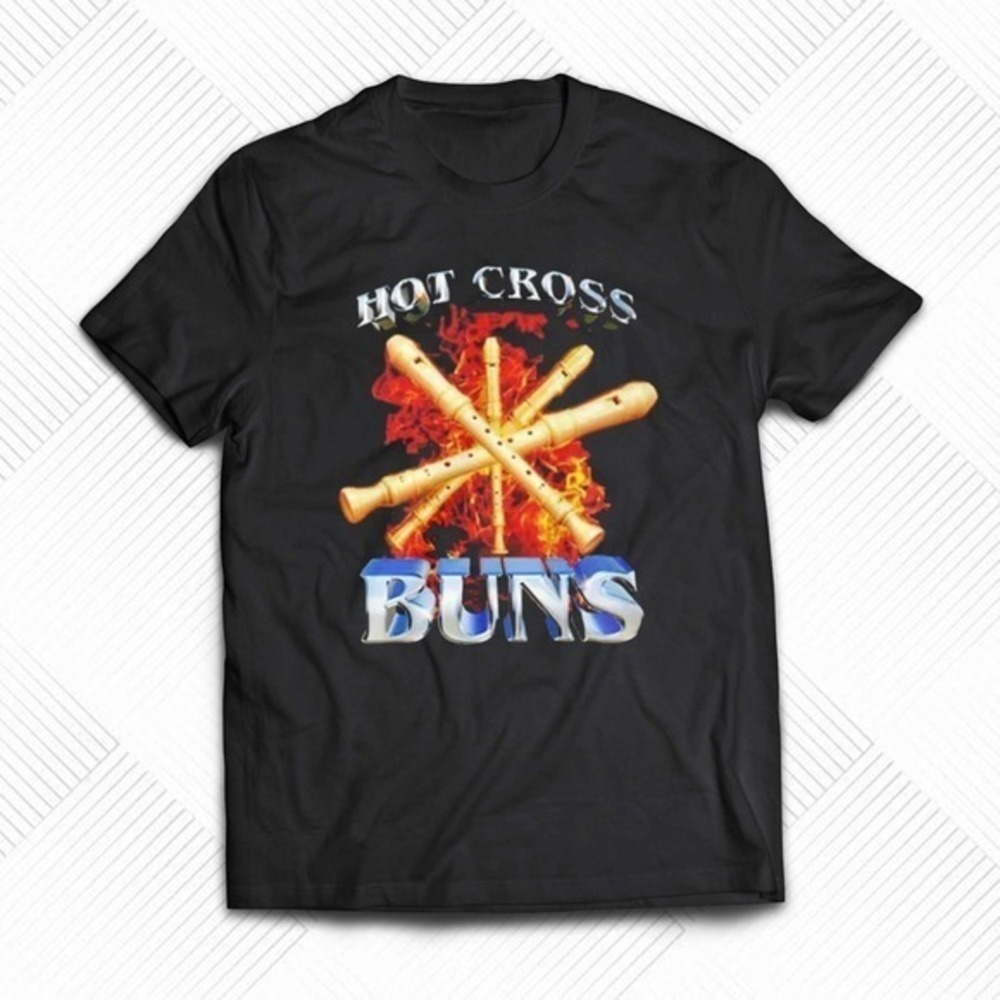 Hot Cross Buns Cute Kids Easter Retro Graphic T-Shirt